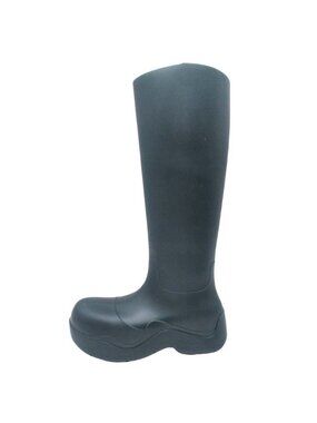 Bottega Veneta the Puddle Long Rubber Boots Platform Rain Shoes